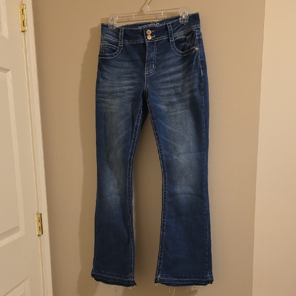 Ladies Embellished Pocket Jeans